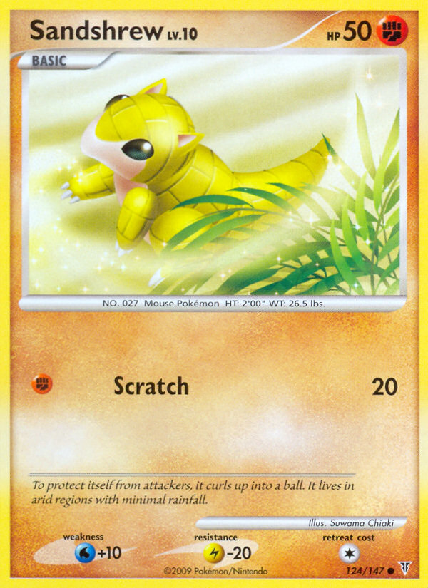 Sandshrew (124/147) [Platinum: Supreme Victors] | Odin's Place
