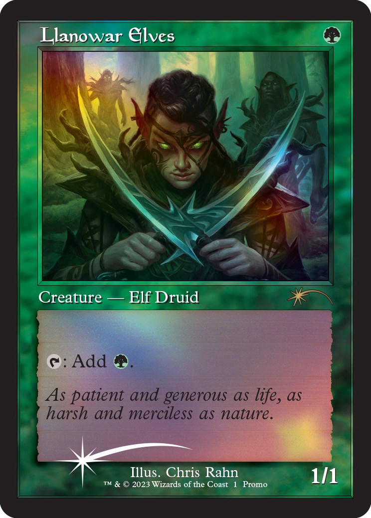 Llanowar Elves (Retro) [Media Promos] | Odin's Place