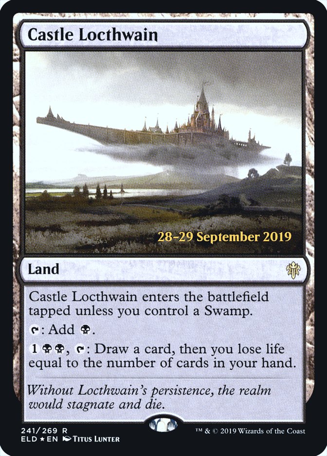 Castle Locthwain [Throne of Eldraine Prerelease Promos] | Odin's Place