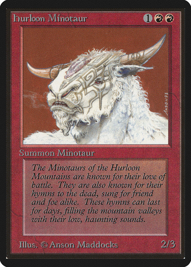 Hurloon Minotaur (159) [Beta Edition] | Odin's Place