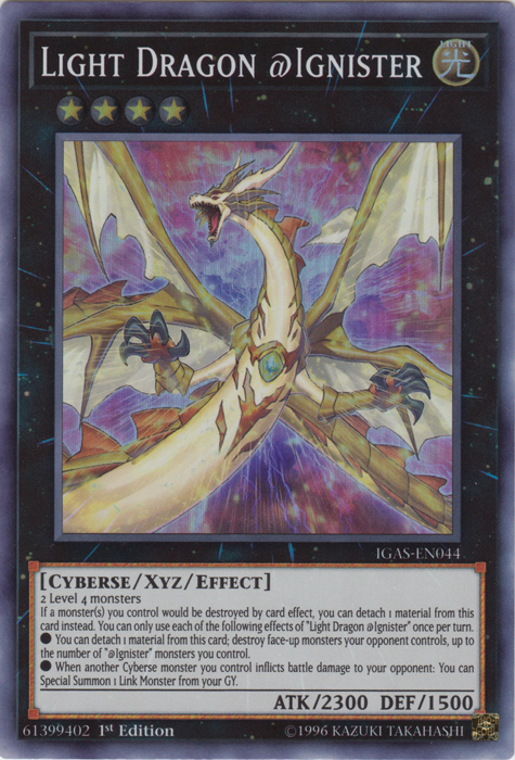 Light Dragon @Ignister [IGAS-EN044] Super Rare | Odin's Place