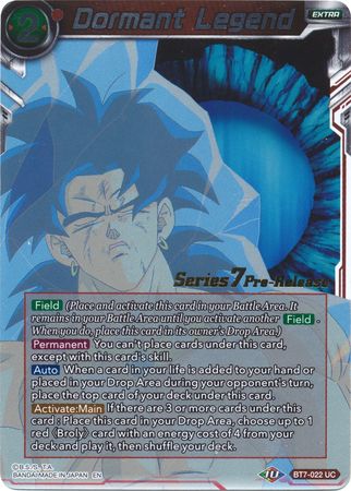 Dormant Legend (BT7-022_PR) [Assault of the Saiyans Prerelease Promos] | Odin's Place