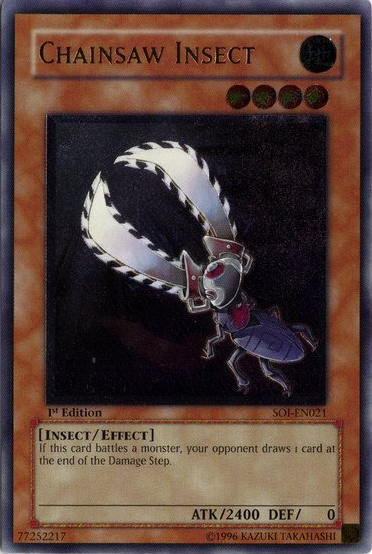 Chainsaw Insect (UTR) [SOI-EN021] Ultimate Rare | Odin's Place