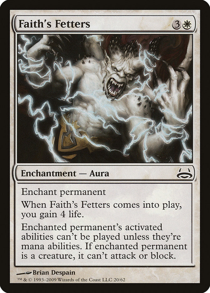 Faith's Fetters (20) [Duel Decks: Divine vs. Demonic] | Odin's Place