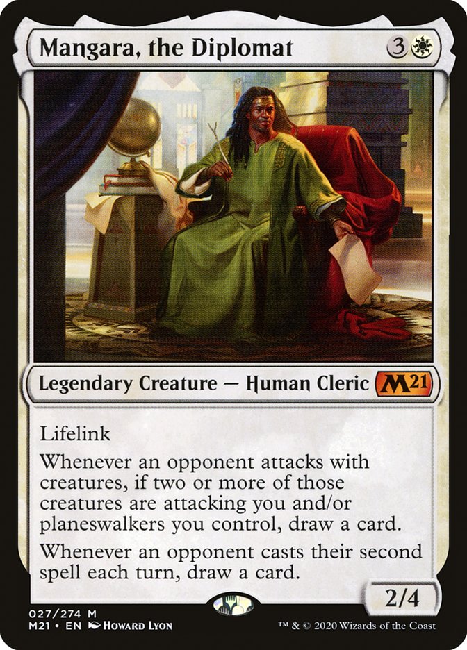 Mangara, the Diplomat [Core Set 2021] | Odin's Place