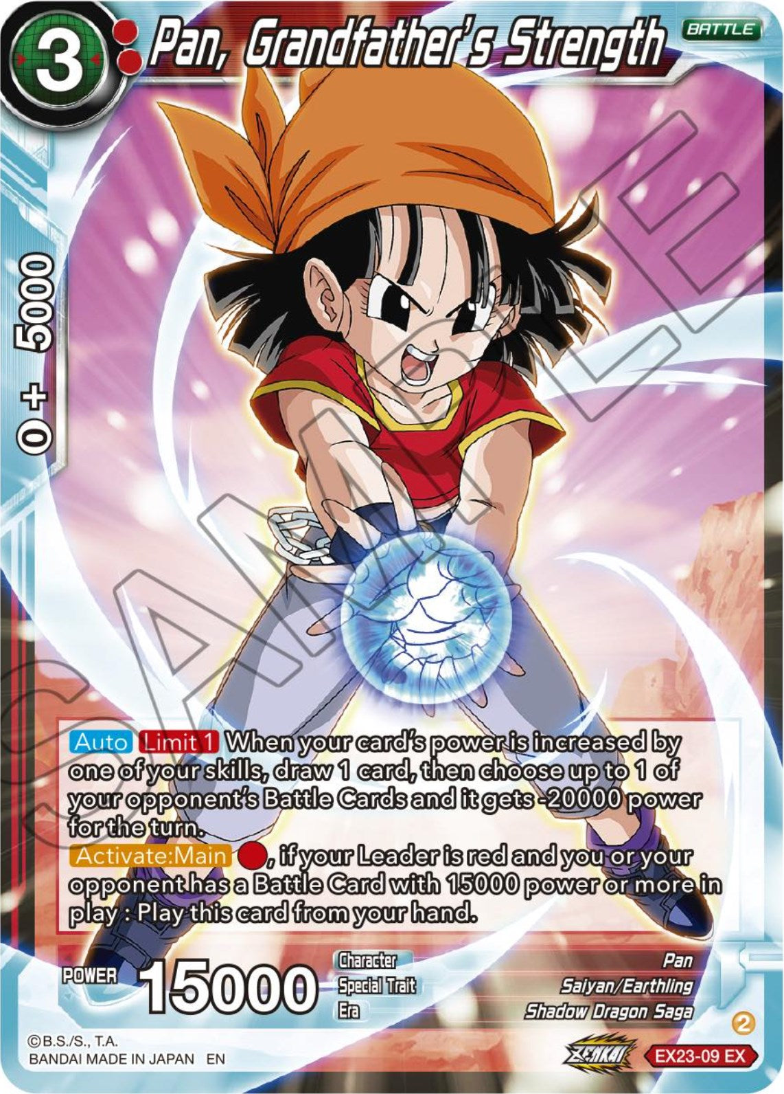Pan, Grandfather's Strength (EX23-09) [Premium Anniversary Box 2023] | Odin's Place
