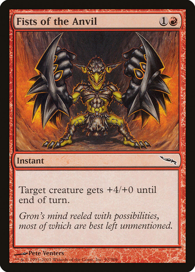 Fists of the Anvil (91) [Mirrodin] | Odin's Place