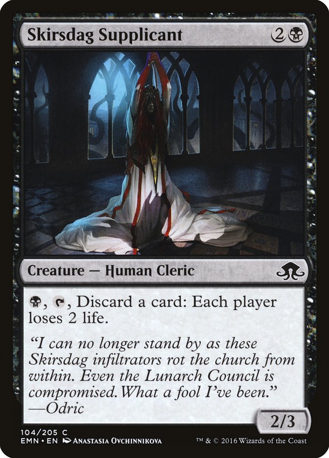 Skirsdag Supplicant (104) [Eldritch Moon] | Odin's Place