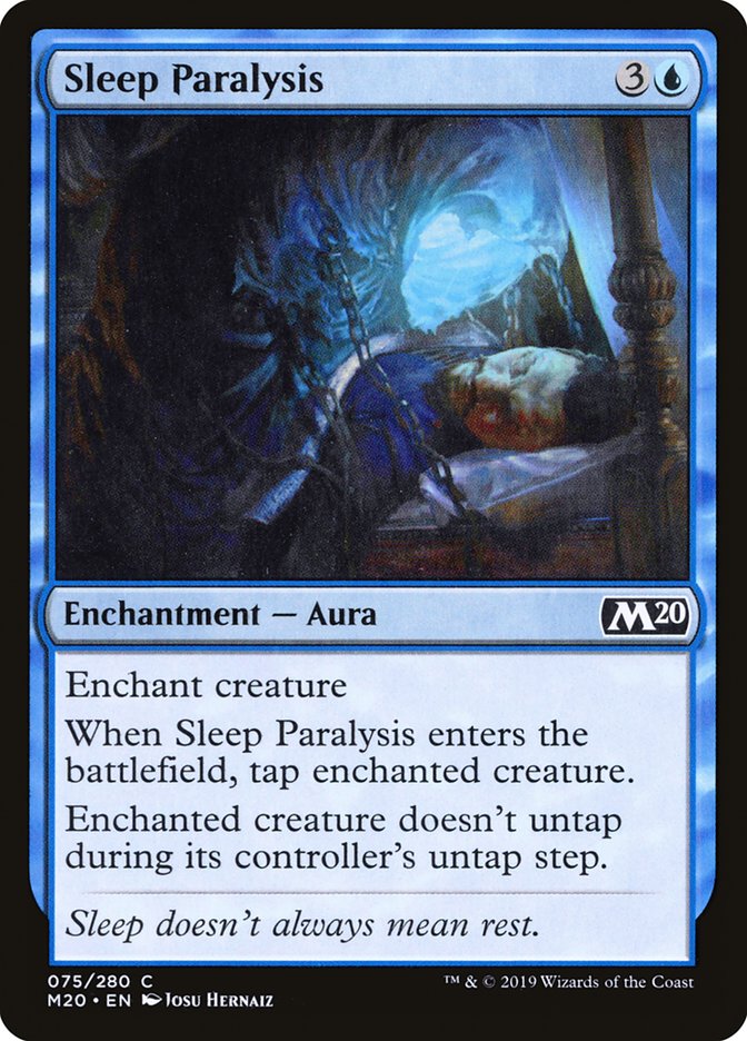 Sleep Paralysis [Core Set 2020] | Odin's Place