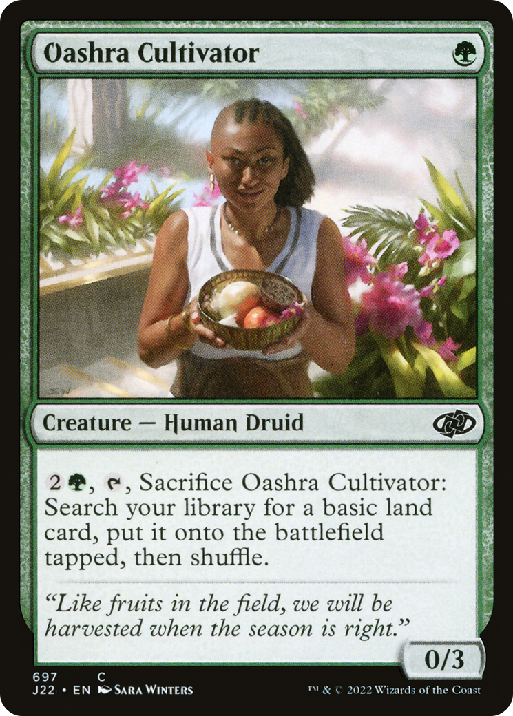Oashra Cultivator [Jumpstart 2022] | Odin's Place