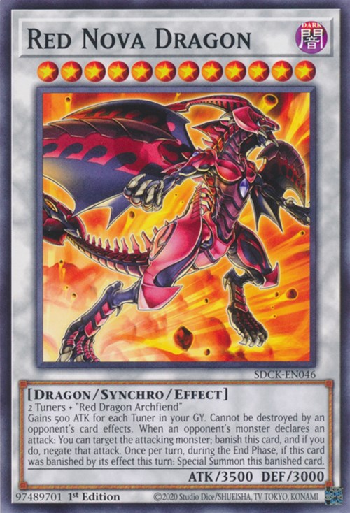 Red Nova Dragon [SDCK-EN046] Common | Odin's Place