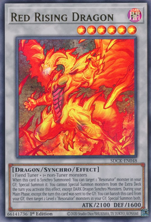 Red Rising Dragon [SDCK-EN048] Ultra Rare | Odin's Place