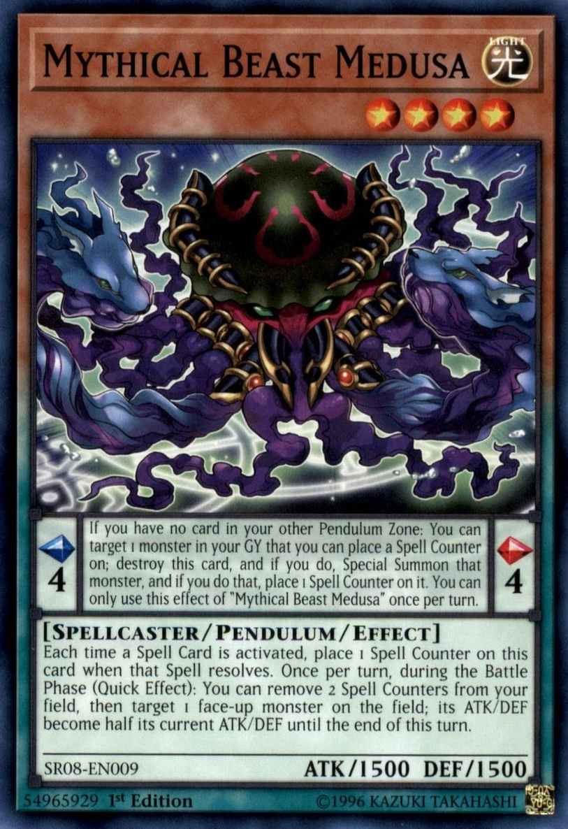 Mythical Beast Medusa [SR08-EN009] Common | Odin's Place