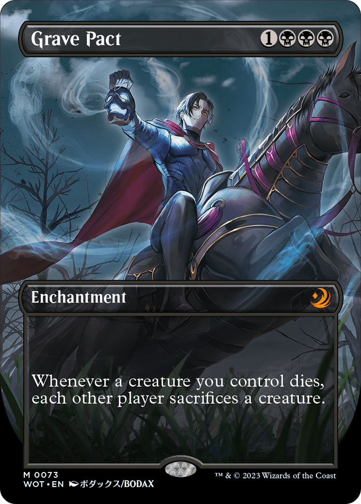Grave Pact (Anime Borderless) [Wilds of Eldraine: Enchanting Tales] | Odin's Place