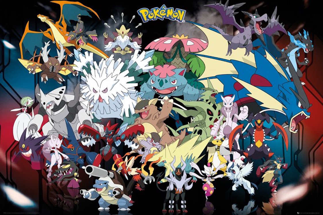 Poster: Pokemon Mega | Odin's Place