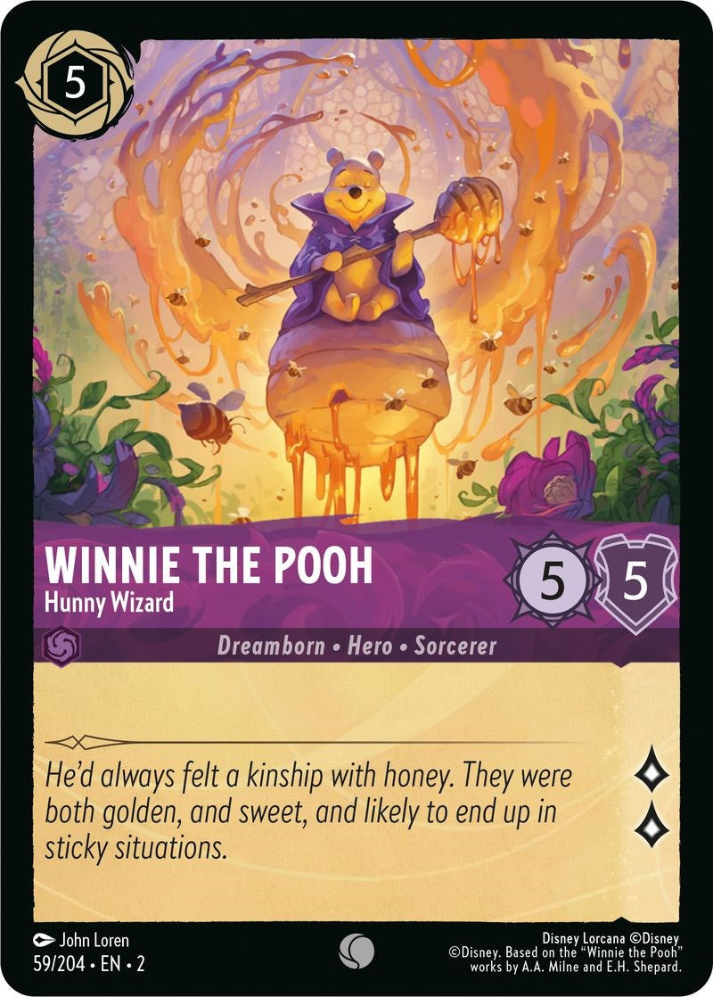 Winnie the Pooh - Hunny Wizard (59/204) [Rise of the Floodborn] | Odin's Place