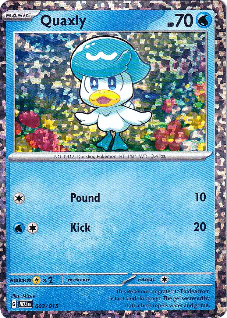 Quaxly (003/015) [McDonald's Promos: 2023 Collection] | Odin's Place