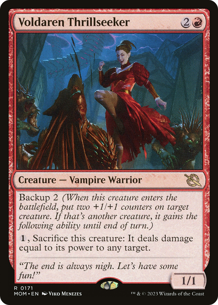 Voldaren Thrillseeker [March of the Machine] | Odin's Place