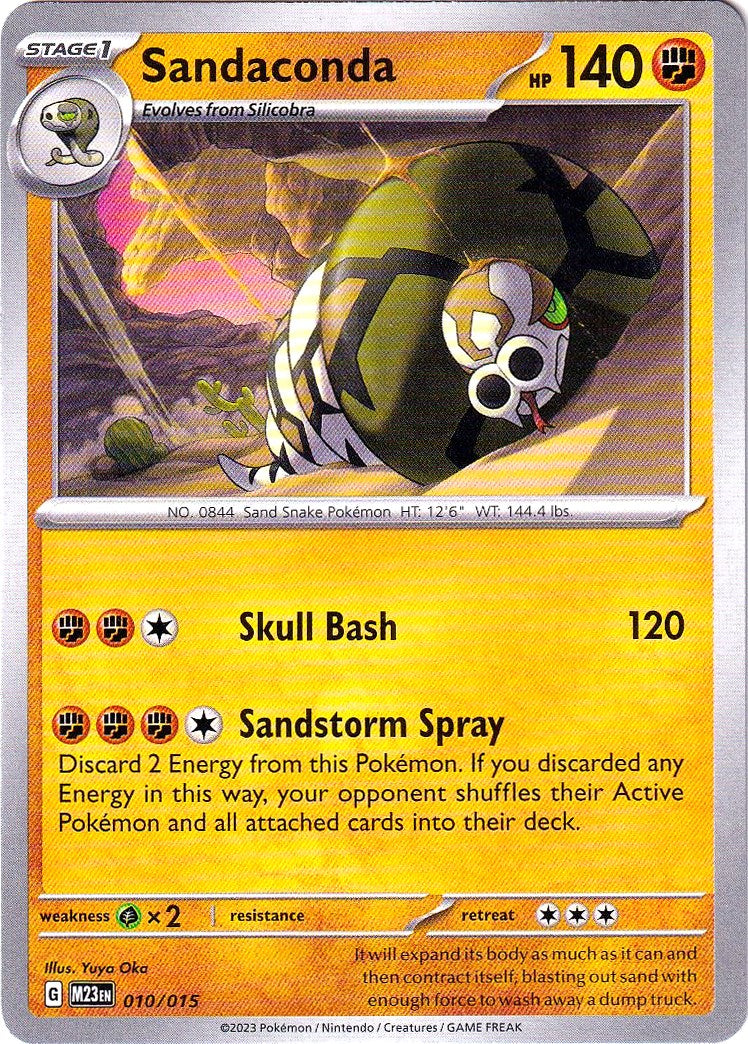 Sandaconda (010/015) [McDonald's Promos: 2023 Collection] | Odin's Place