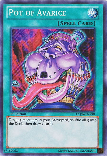 Pot of Avarice [LCJW-EN290] Secret Rare | Odin's Place