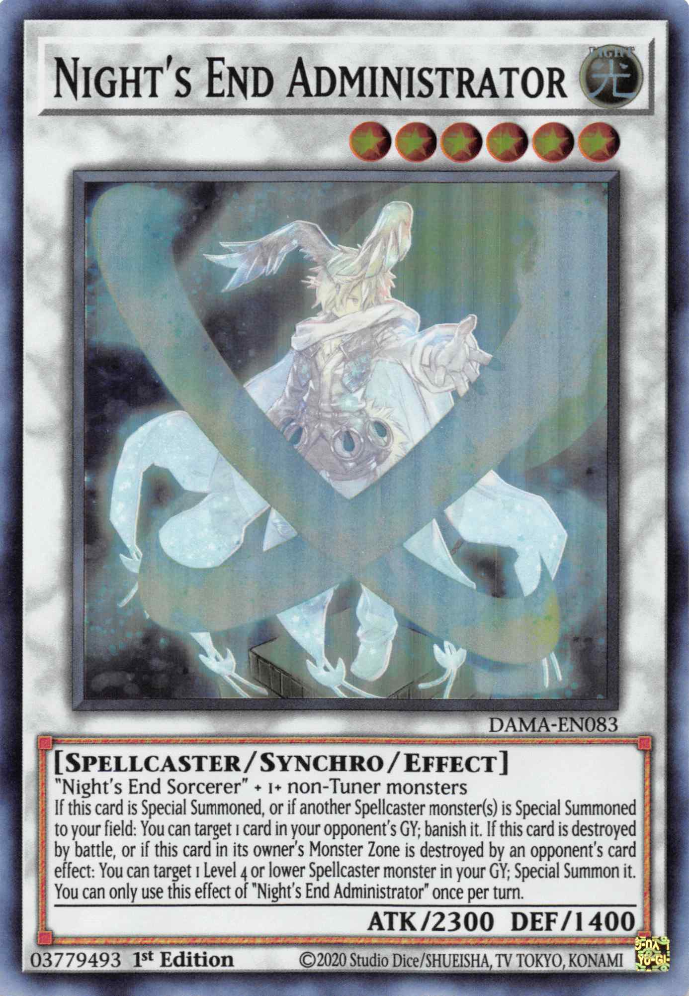 Night's End Administrator [DAMA-EN083] Super Rare | Odin's Place