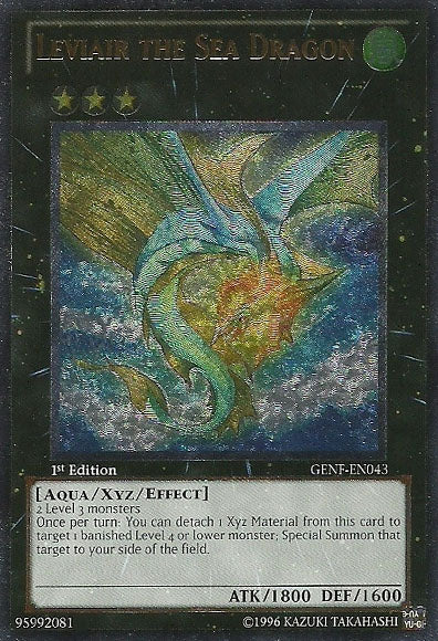 Leviair the Sea Dragon [GENF-EN043] Ultimate Rare | Odin's Place