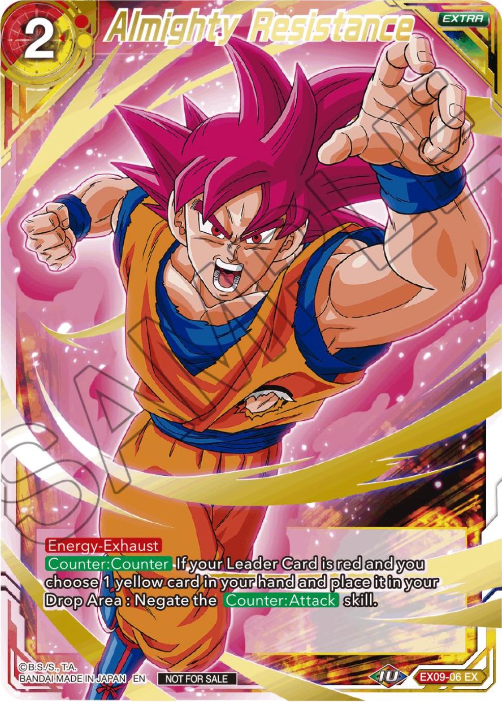 Almighty Resistance (Alt. Art Card Set 2023 Vol. 3) (EX09-06) [Tournament Promotion Cards] | Odin's Place