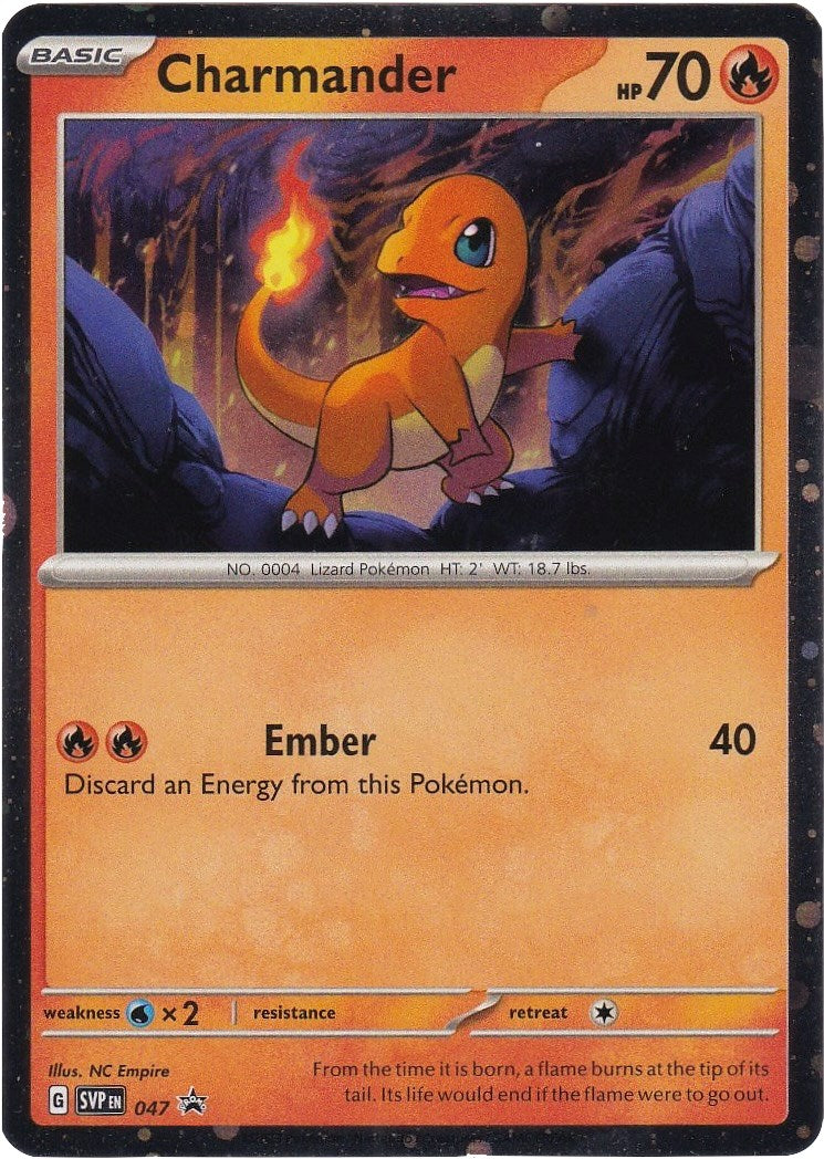 Charmander (047) (Cosmos Holo) [Scarlet & Violet: Black Star Promos] | Odin's Place