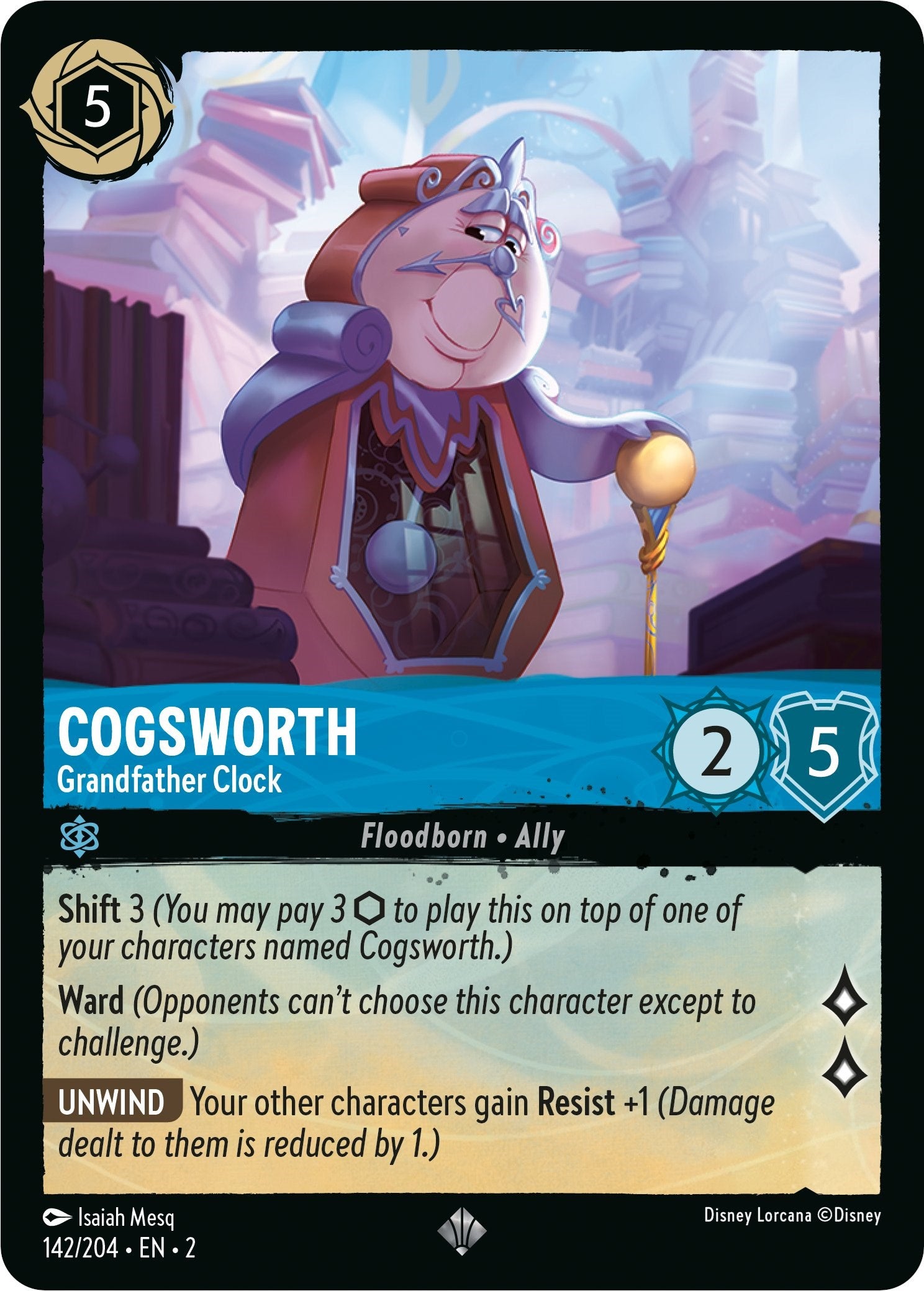 Cogsworth - Grandfather Clock (142/204) [Rise of the Floodborn] | Odin's Place