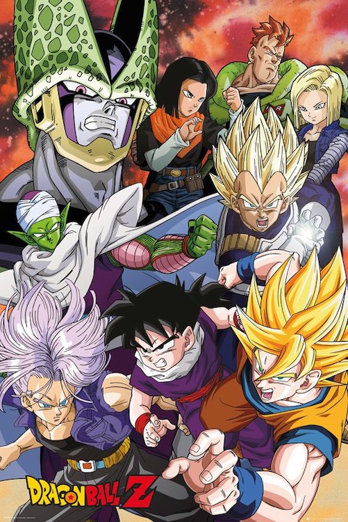 Poster: Dragon Ball Z Cell Saga | Odin's Place