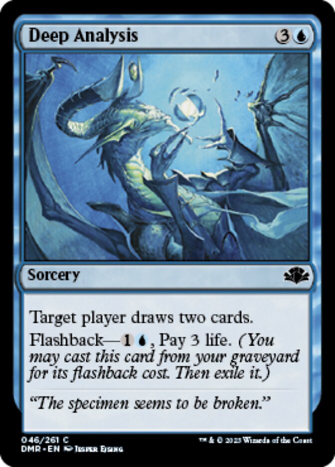 Deep Analysis [Dominaria Remastered] | Odin's Place