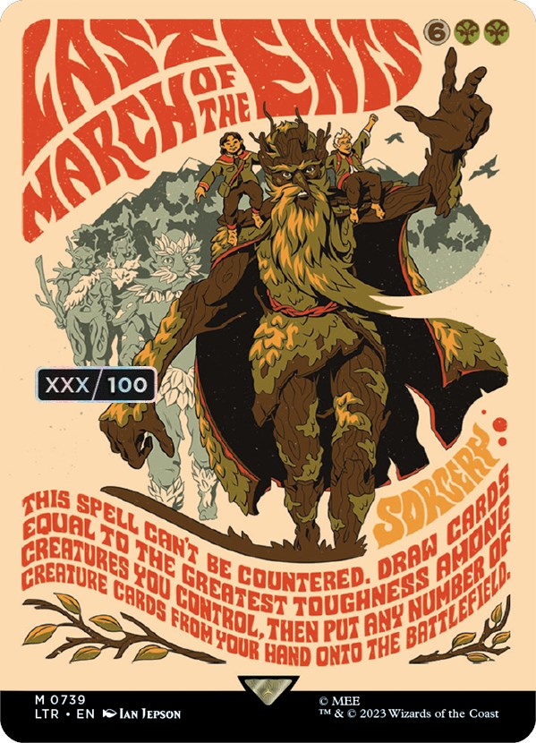 Last March of the Ents (Borderless Poster) (Serialized) [The Lord of the Rings: Tales of Middle-Earth] | Odin's Place