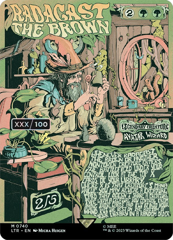 Radagast the Brown (Borderless Poster) (Serialized) [The Lord of the Rings: Tales of Middle-Earth] | Odin's Place