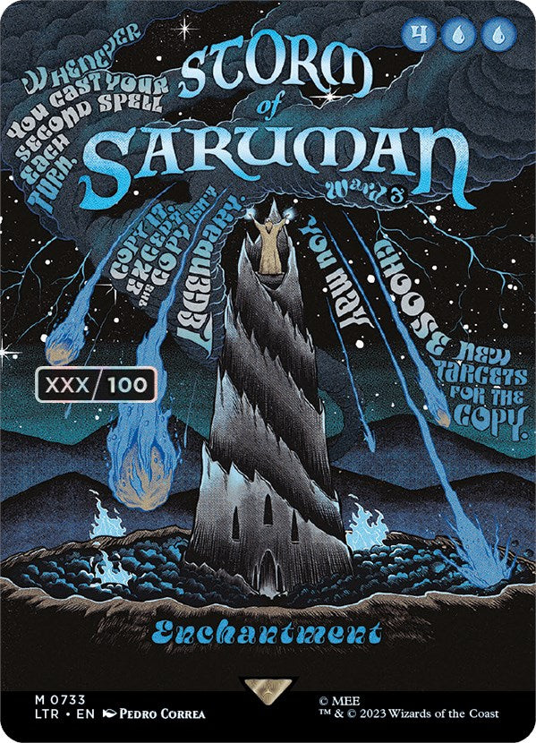 Storm of Saruman (Borderless Poster) (Serialized) [The Lord of the Rings: Tales of Middle-Earth] | Odin's Place