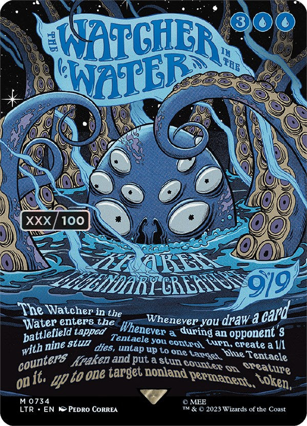 The Watcher in the Water (Borderless Poster) (Serialized) [The Lord of the Rings: Tales of Middle-Earth] | Odin's Place