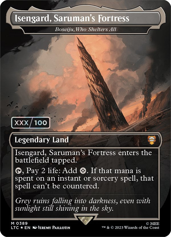 Isengard, Saruman's Fortress - Boseiju, Who Shelters All (Serialized) [The Lord of the Rings: Tales of Middle-Earth Commander] | Odin's Place