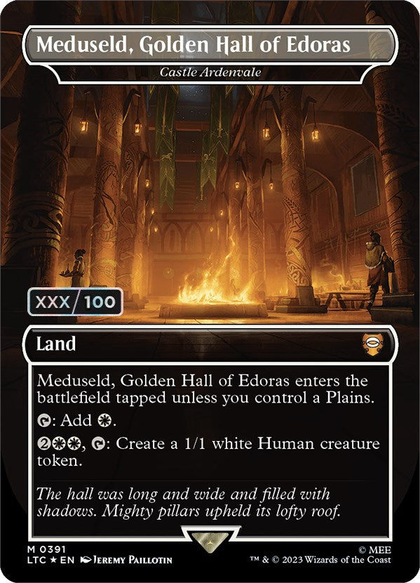 Meduseld, Golden Hall of Edoras - Castle Ardenvale (Serialized) [The Lord of the Rings: Tales of Middle-Earth Commander] | Odin's Place