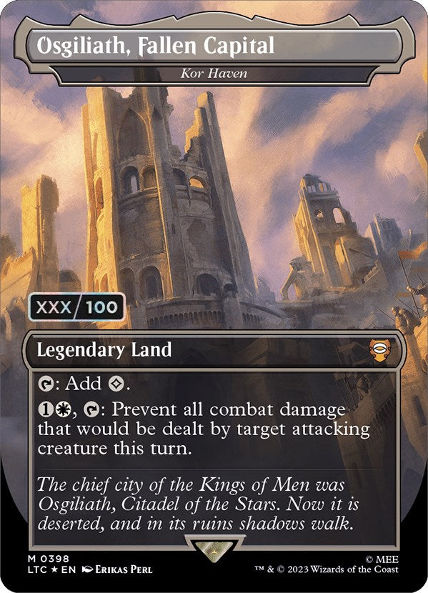 Osgiliath, Fallen Capital - Kor Haven (Serialized) [The Lord of the Rings: Tales of Middle-Earth Commander] | Odin's Place