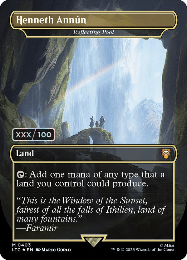 Henneth Annun - Reflecting Pool (Serialized) [The Lord of the Rings: Tales of Middle-Earth Commander] | Odin's Place