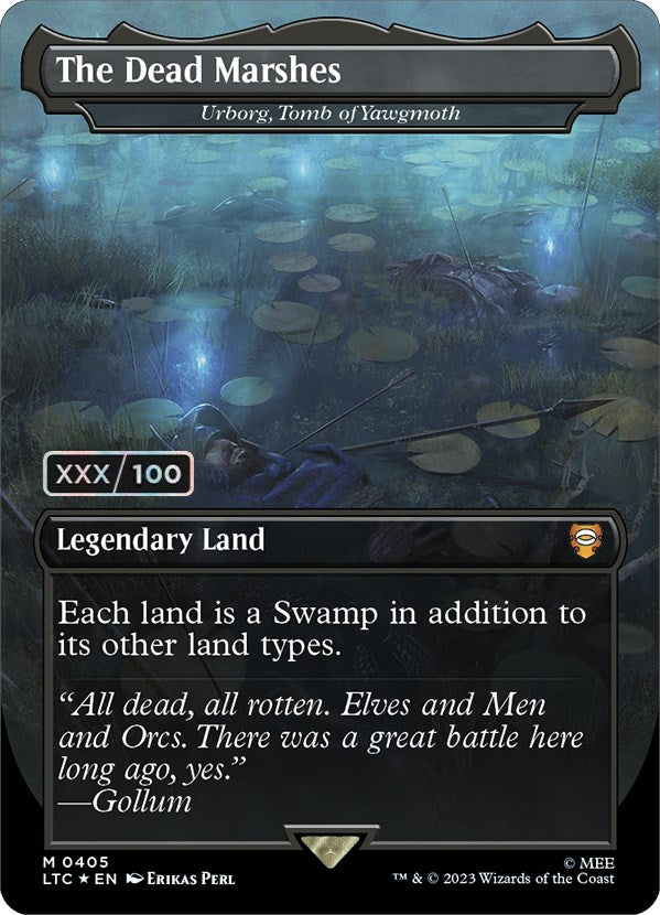 The Dead Marshes - Urborg, Tomb of Yawgmoth (Serialized) [The Lord of the Rings: Tales of Middle-Earth Commander] | Odin's Place