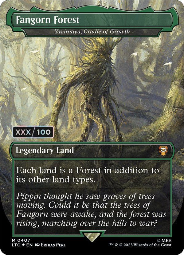 Fangorn Forest - Yavimaya, Cradle of Growth (Serialized) [The Lord of the Rings: Tales of Middle-Earth Commander] | Odin's Place