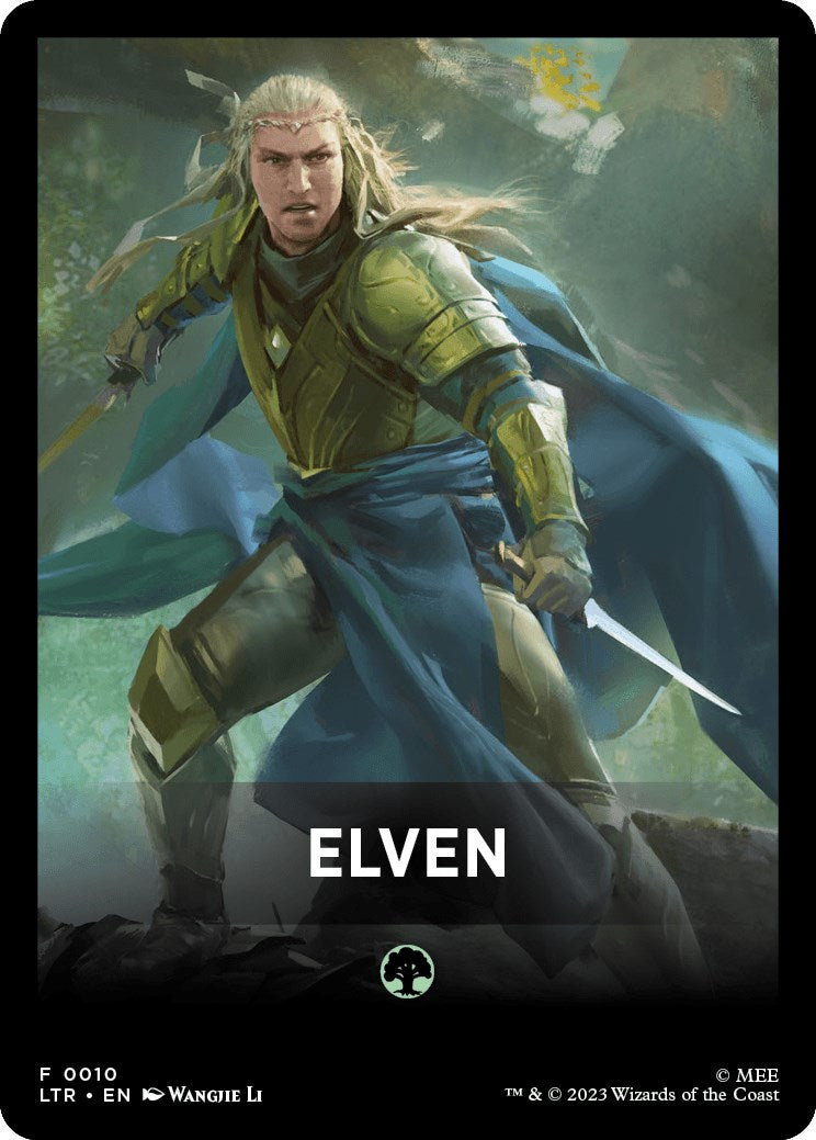 Elven Theme Card [The Lord of the Rings: Tales of Middle-Earth] | Odin's Place