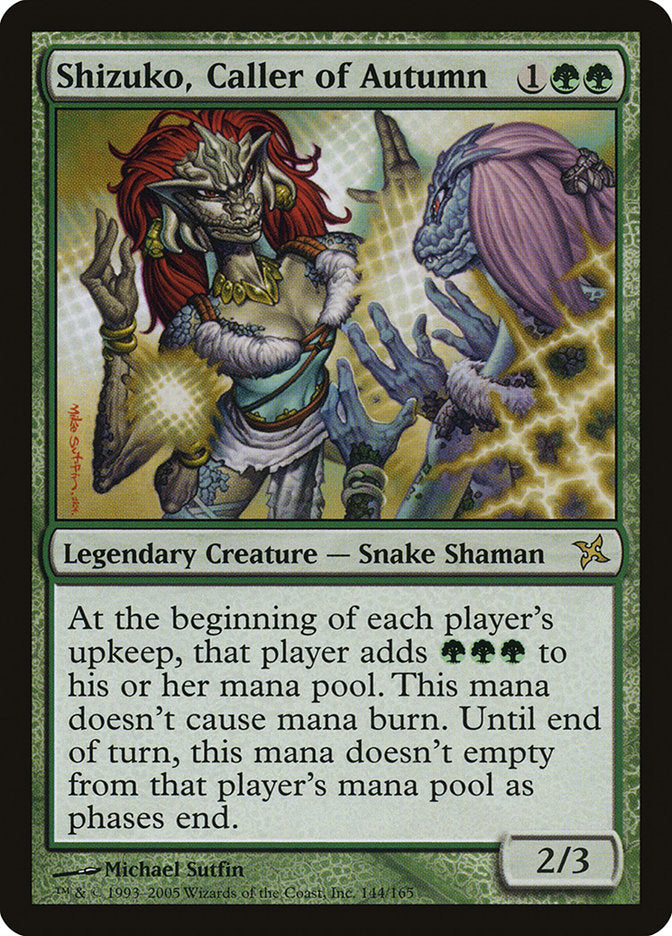 Shizuko, Caller of Autumn (144) [Betrayers of Kamigawa] | Odin's Place