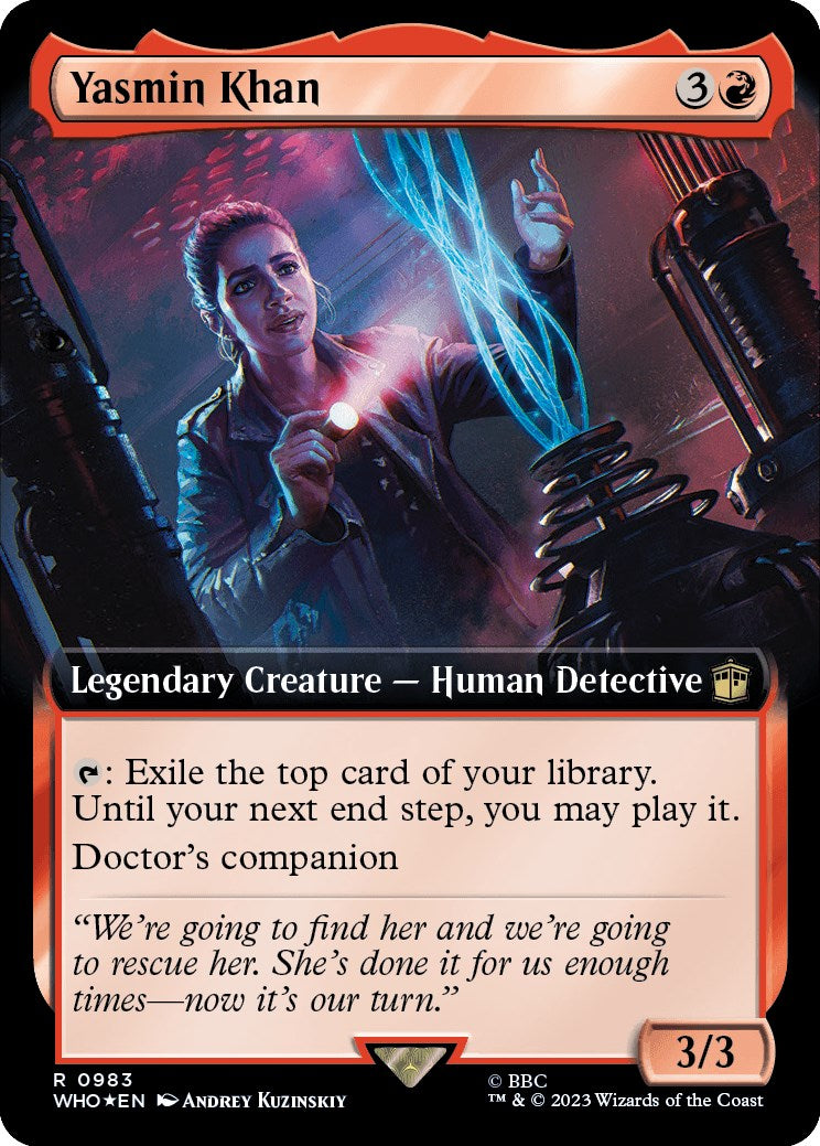 Yasmin Khan (Extended Art) (Surge Foil) [Doctor Who] | Odin's Place