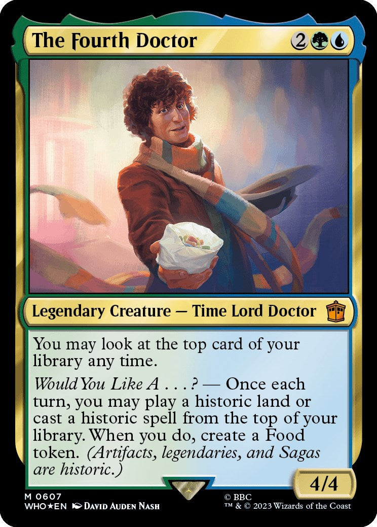 The Fourth Doctor (Surge Foil) [Doctor Who] | Odin's Place