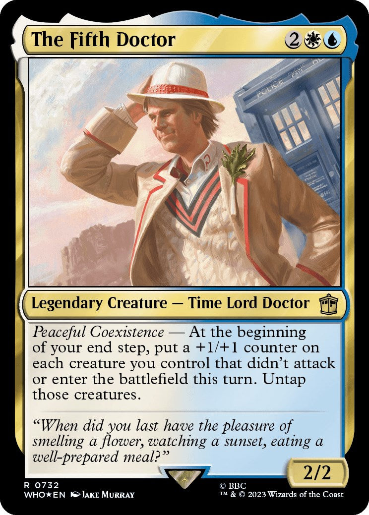 The Fifth Doctor (Surge Foil) [Doctor Who] | Odin's Place