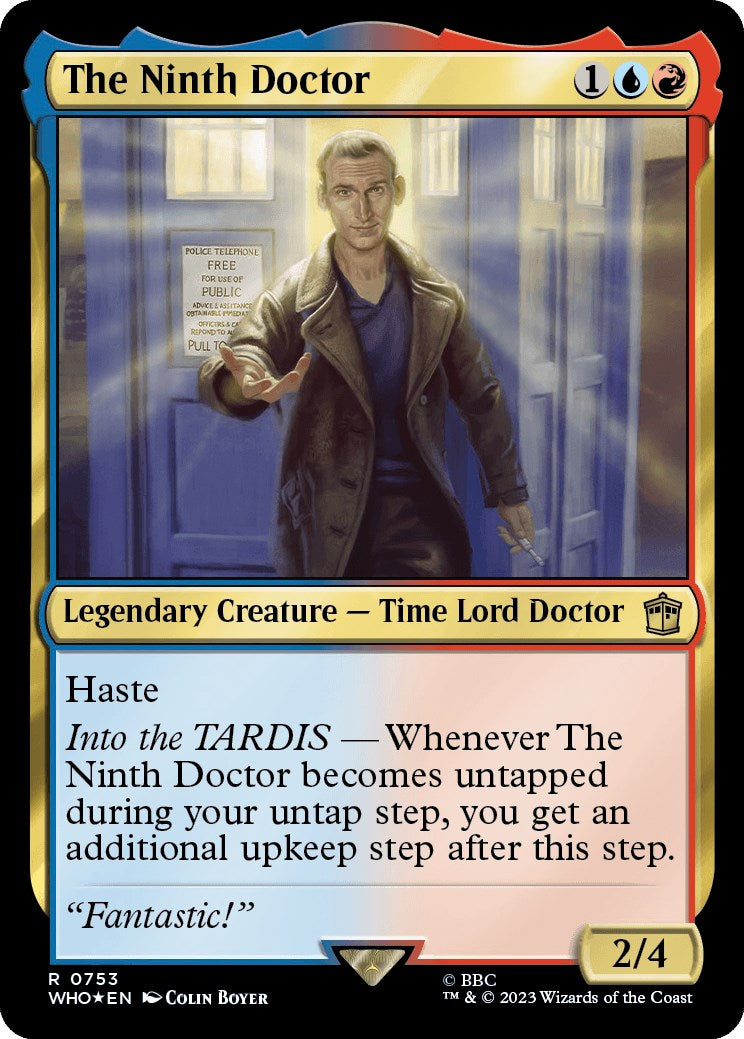 The Ninth Doctor (Surge Foil) [Doctor Who] | Odin's Place