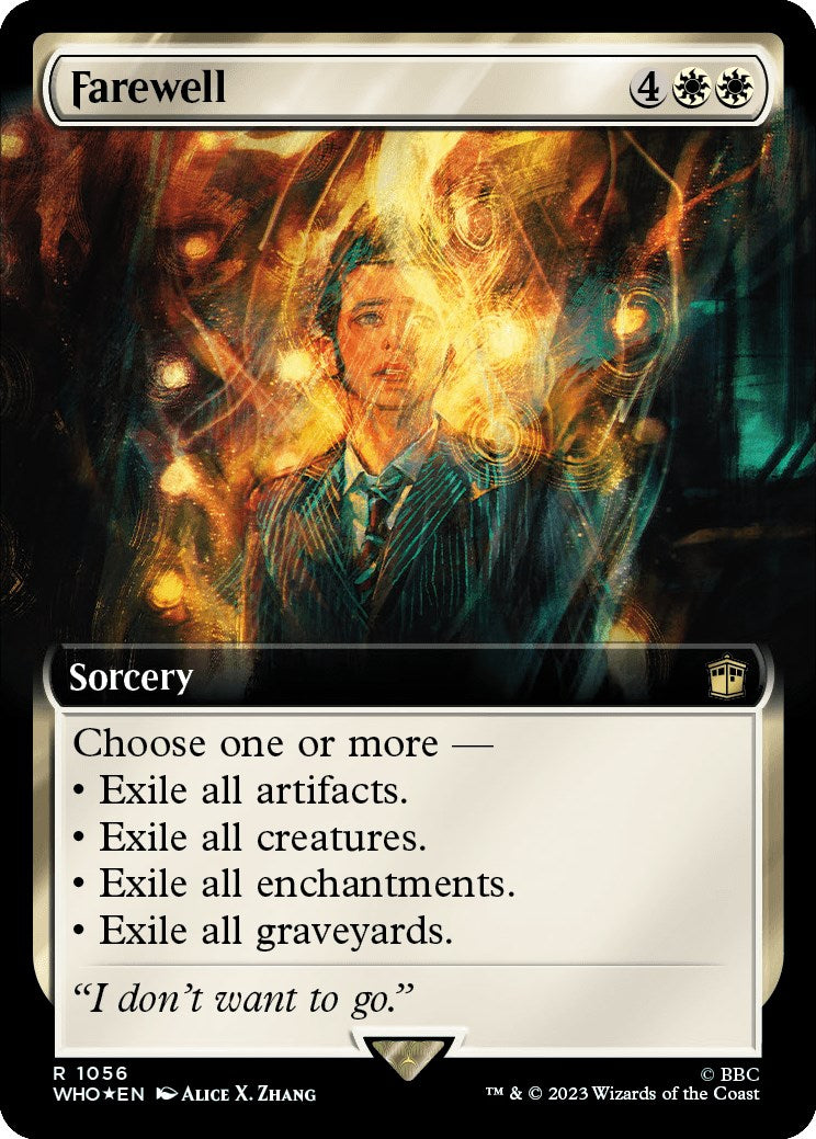 Farewell (Extended Art) (Surge Foil) [Doctor Who] | Odin's Place