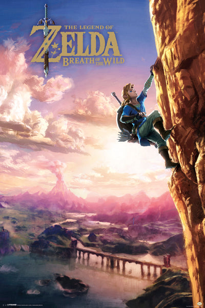 Poster: Zelda Breath of the Wild Climb | Odin's Place