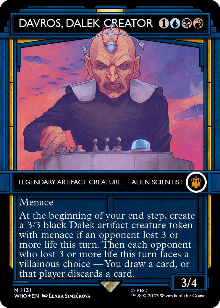 Davros, Dalek Creator (Showcase) (Surge Foil) [Doctor Who] | Odin's Place
